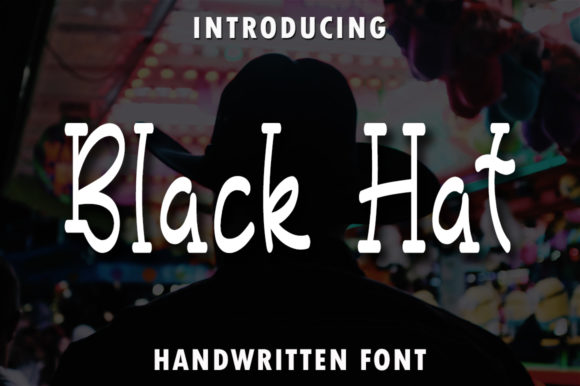 Black Hat: A Quirky Display Font for Bold, Creative Designs