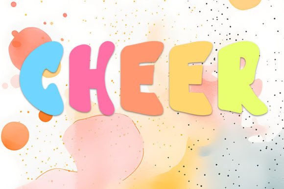 Cheer: The Playful All-Caps Font That Brings Joy to Any Design
