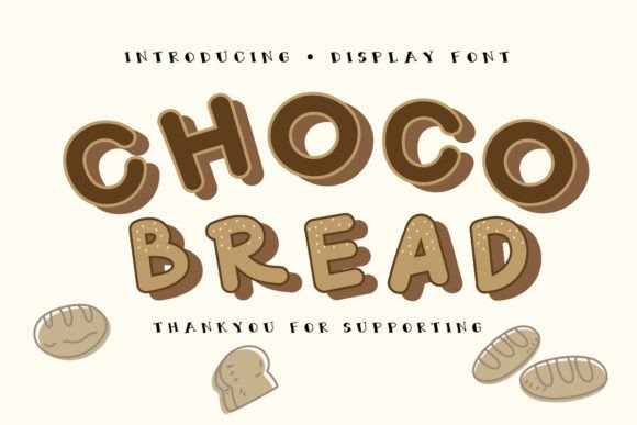 Choco Bread: A Playful Font That Brings Warmth to Every Project