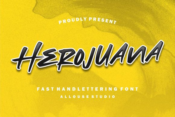 Herojuana: The Bold Display Font for Modern Brands