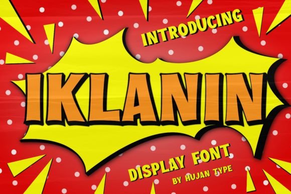 Iklanin: A Font That Feels Like a Creative Conversation