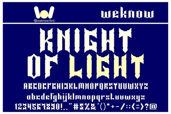 Knight of Light: Where Gothic Drama Meets Modern Design