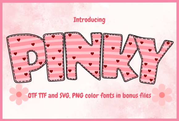 Pinky: The Chunky, Colorful Font That Sparks Joy