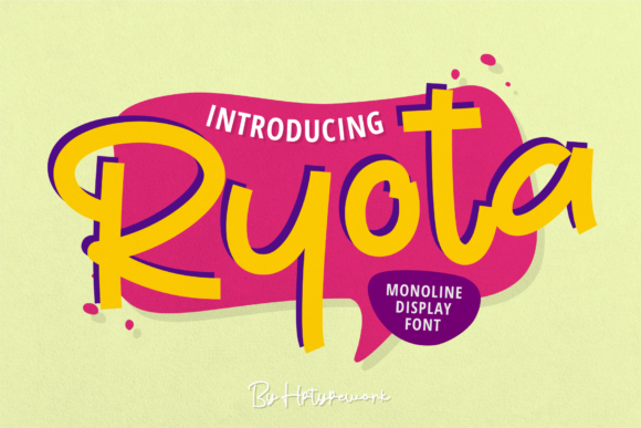 Ryota: A Fresh Take on Friendly Display Typography