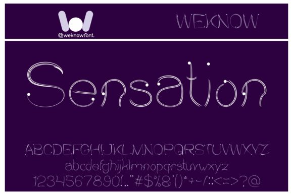 Sensation: The Friendly Font That Brings Designs to Life
