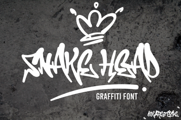 Snake Head Font: A Display Typeface with Bite