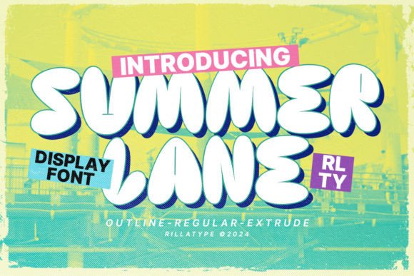 Summerlane: A Font That Feels Like a Sunny Afternoon