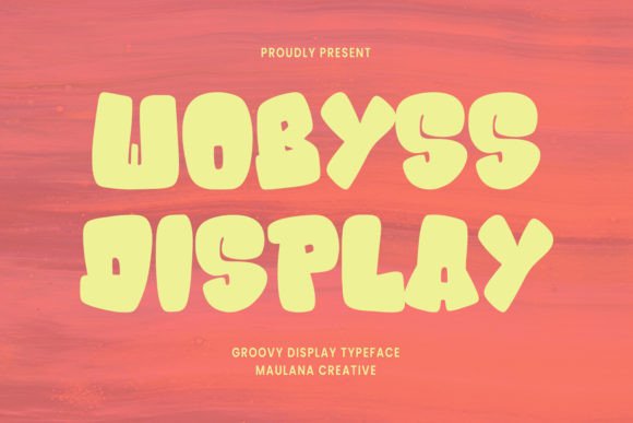 Wobyss Groovy: A Bold Font for Retro-Modern Designs